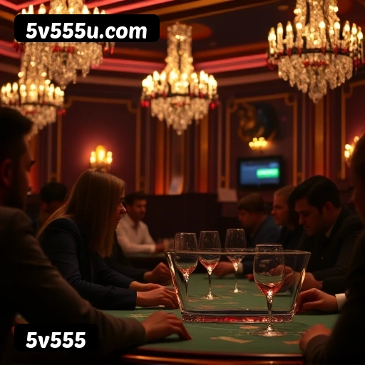 Aplicativo móvel 5v555 para iOS e Android